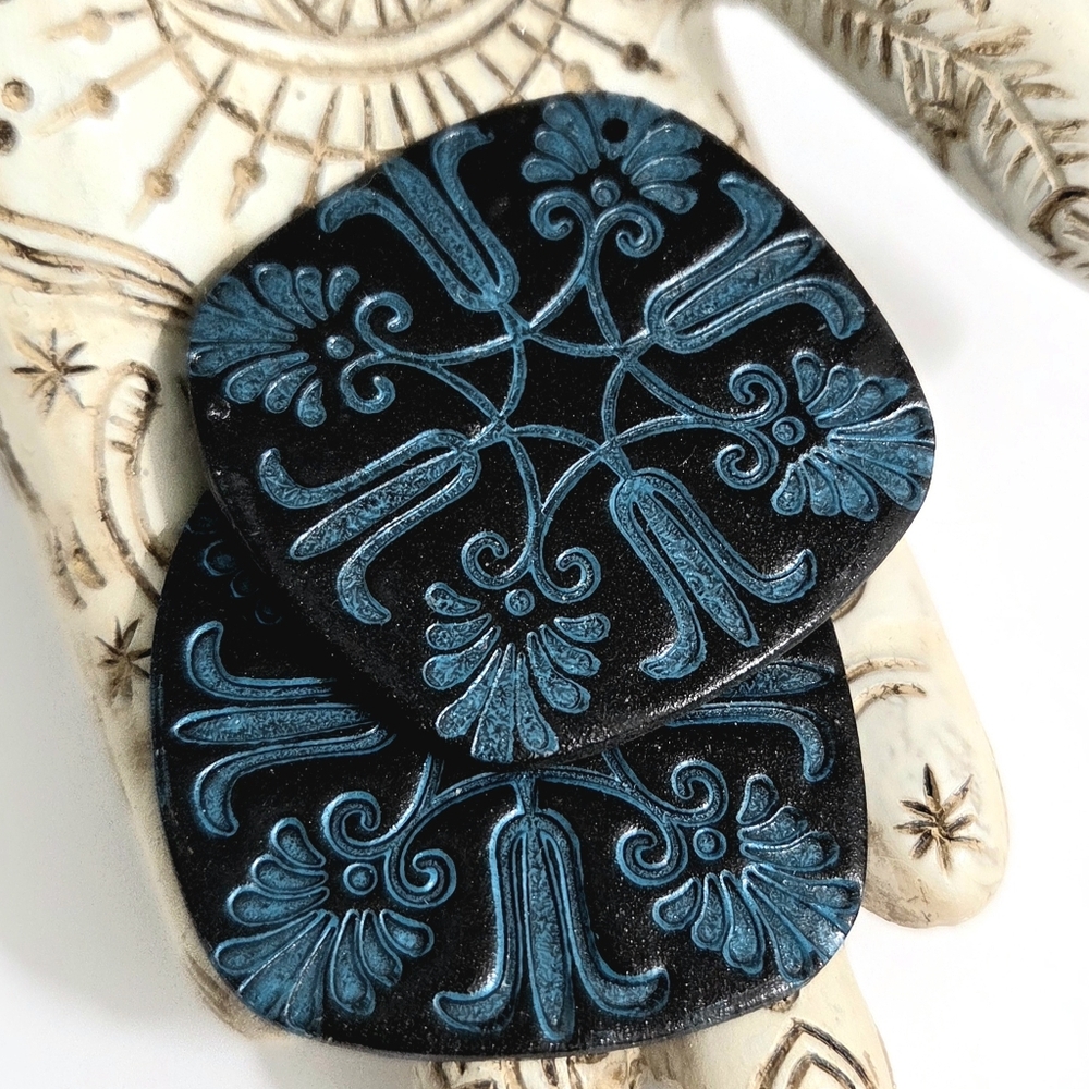 Artisan Crafted Charms, Boho Beads, Christmas Charms, Jewelry Supply, Handmade